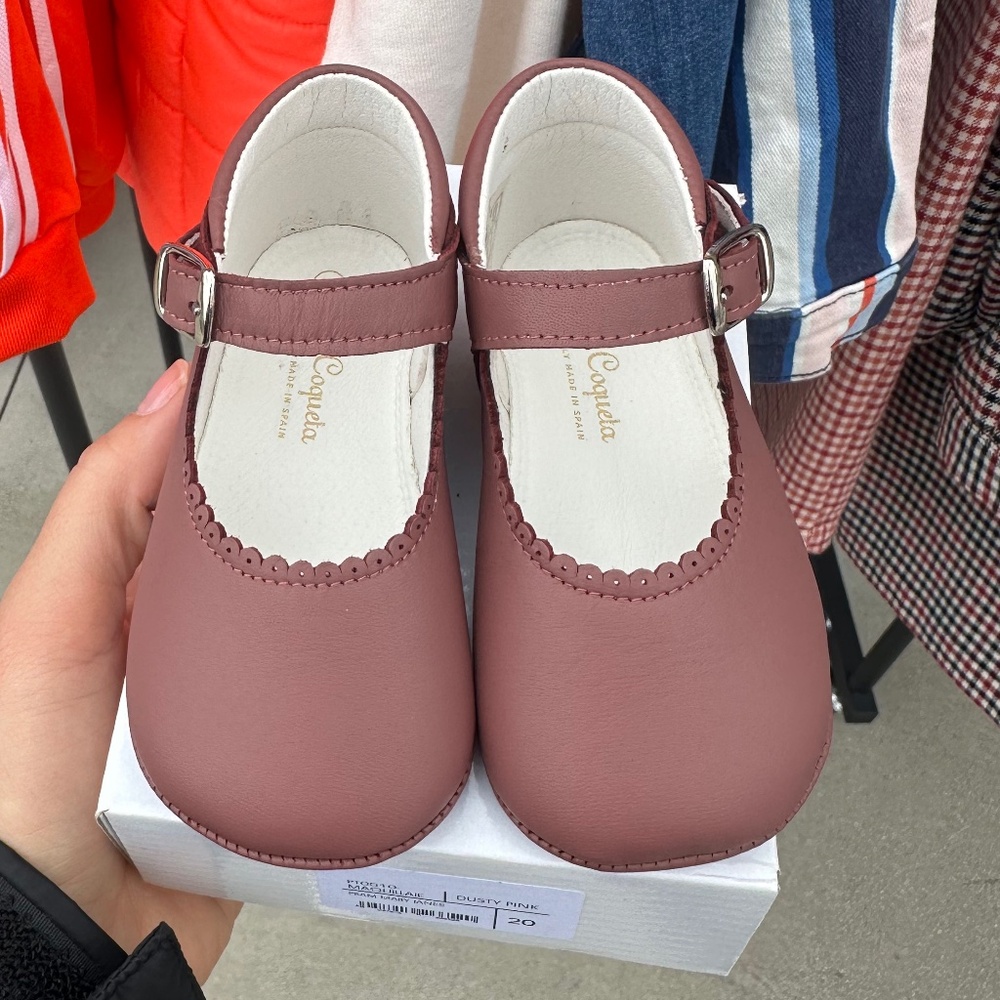 La Coqueta Pram Mary Janes size 20